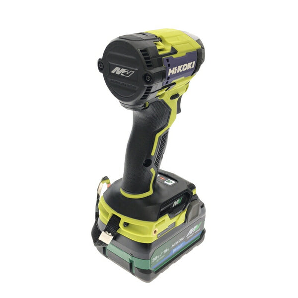 ☆未使用品☆HiKOKI ハイコーキ 36V コードレスインパクトドライバー WH36DD(2XHYSZ) 黄色/スパイダーイエロー フルセット 充電式 - 6