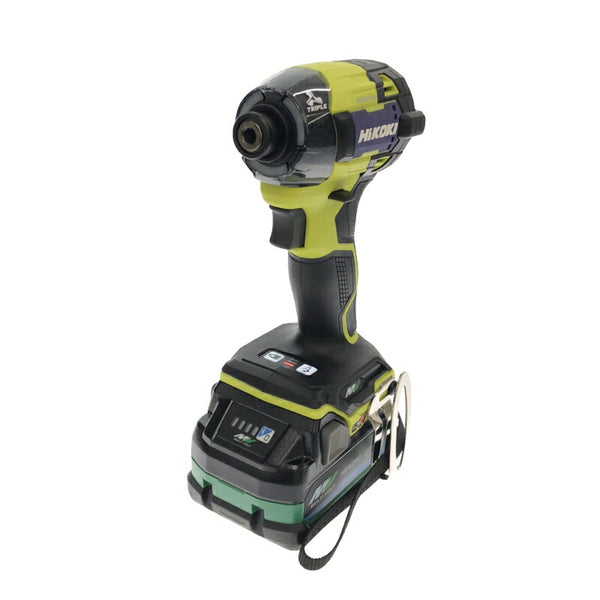 ☆未使用品☆HiKOKI ハイコーキ 36V コードレスインパクトドライバー WH36DD(2XHYSZ) 黄色/スパイダーイエロー フルセット 充電式 - 3