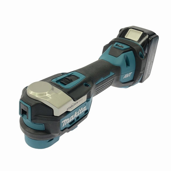 ☆極美品☆makita マキタ 18V 充電式マルチツール TM52DRG バッテリ1個(18V6.0Ah) 充電器 ケース付 コードレス カットソー - 3
