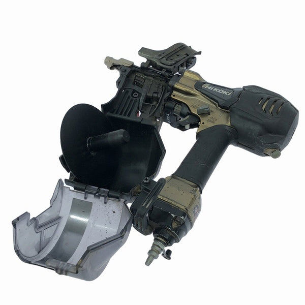 ☆中古品☆HiKOKI ハイコーキ 65mm 高圧 ロール釘打機 NV65HR2(S) パワー切替機構付 エア釘打機 エア釘打ち機 コイルネイラ - 10