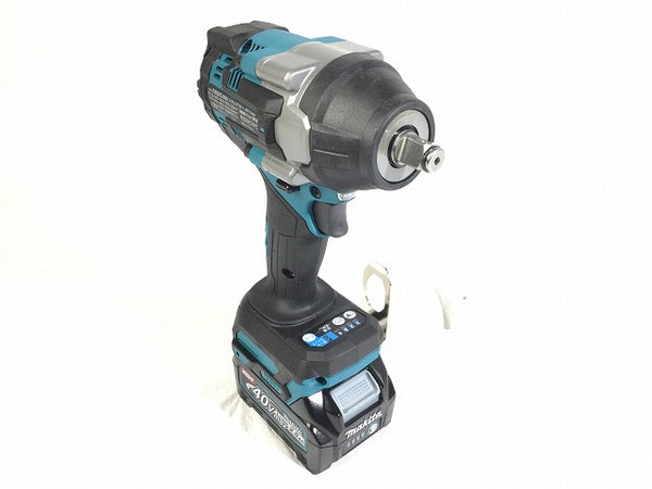 ☆未使用品☆ makita マキタ 40Vmax 充電式インパクトレンチ TW007GRDX バッテリ2個(40V 2.5Ah) 充電器 ケース付き - 6