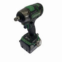 ☆中古品2点セット☆HITACHI 日立工機 14.4V コードレスインパクトレンチ WR14DBDL2/DBAL2 バッテリ2個(14.4V 6.0Ah) 充電器付き - 2