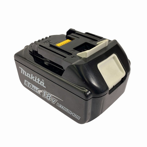 ☆極美品 充電回数2回☆makita マキタ 18V 6.0Ah 純正 リチウムイオンバッテリー BL1860B 残量表示付 リチウムイオン電池 - 0