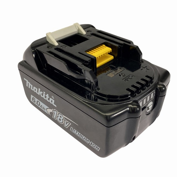 ☆極美品 充電回数2回☆makita マキタ 18V 6.0Ah 純正 リチウムイオンバッテリー BL1860B 残量表示付 リチウムイオン電池 - 3