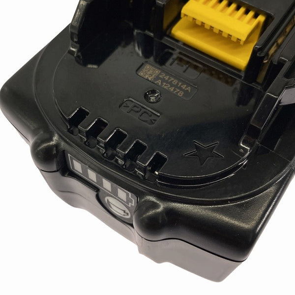 ☆極美品 充電回数2回☆makita マキタ 18V 6.0Ah 純正 リチウムイオンバッテリー BL1860B 残量表示付 リチウムイオン電池 - 9
