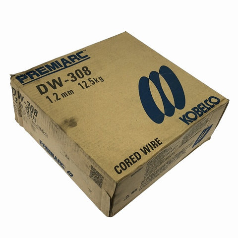 ☆箱痛み未使用品☆KOBELCO コベルコ 溶接ワイヤ DW-308 1.2ｍｍ 12.5Kg 神戸製鋼 消耗品 ワイヤー 半自動 - 0