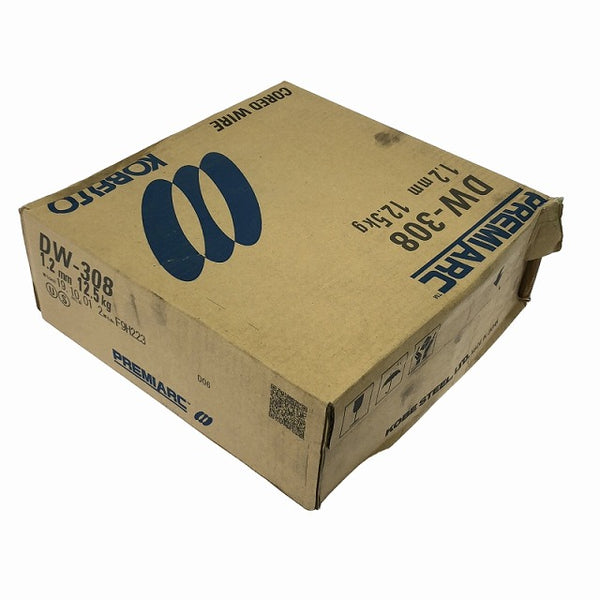 ☆箱痛み未使用品☆KOBELCO コベルコ 溶接ワイヤ DW-308 1.2ｍｍ 12.5Kg 神戸製鋼 消耗品 ワイヤー 半自動 - 3