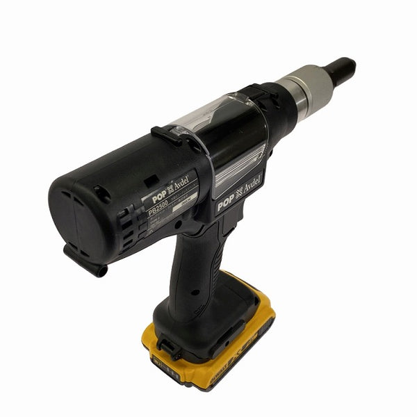 ☆未使用☆POP Avdel 18V 充電式 コードレスリベットツール PB2500-JP バッテリー1個 充電器 スタンレー デウォルト リベッター - 6