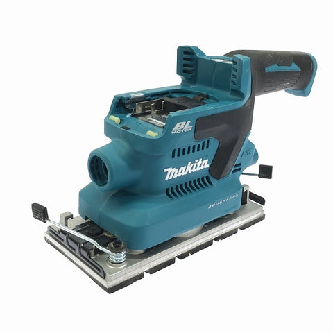 ☆中古品☆makita マキタ 18V 充電式仕上サンダー BO380D 本体のみ コードレス 仕上げサンダー オービタルサンダー 研磨機 - 0
