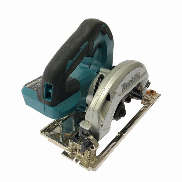 ☆中古品☆ makita マキタ 18V 165mm 充電式丸のこ HS610D 青/ブルー 本体+バッテリー1個(6.0Ah)+刃 マルノコ/丸鋸/丸ノコ - 2