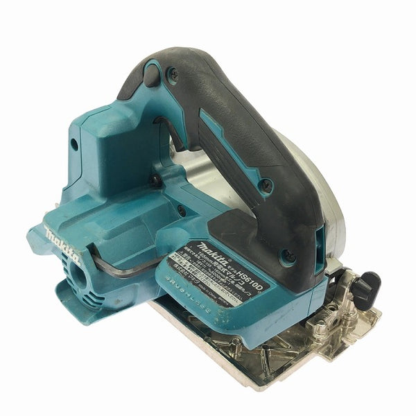 ☆中古品☆ makita マキタ 18V 165mm 充電式丸のこ HS610D 青/ブルー 本体+バッテリー1個(6.0Ah)+刃 マルノコ/丸鋸/丸ノコ - 4