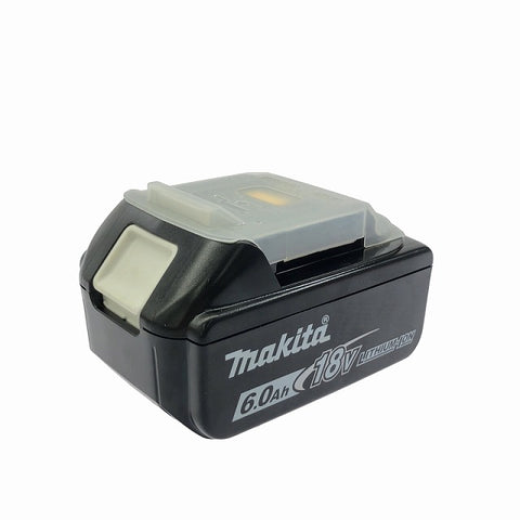 ☆極美品 充電回数1回☆makita マキタ 18V 6.0Ah 純正 リチウムイオンバッテリー BL1860B 残量表示付 リチウムイオン電池 - 0