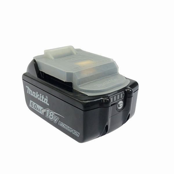 ☆極美品 充電回数1回☆makita マキタ 18V 6.0Ah 純正 リチウムイオンバッテリー BL1860B 残量表示付 リチウムイオン電池 - 5