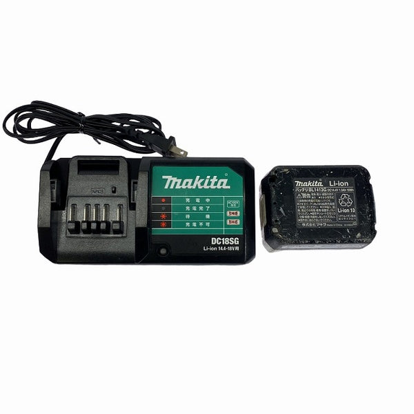 ☆中古品☆makita マキタ 14.4V 充電式インパクトドライバ M695D バッテリー(14.4V 1.3Ah) 充電器付き 電動工具 日曜大工 - 10