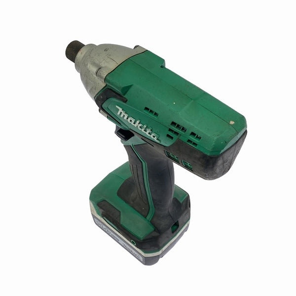 ☆中古品☆makita マキタ 14.4V 充電式インパクトドライバ M695D バッテリー(14.4V 1.3Ah) 充電器付き 電動工具 日曜大工 - 5