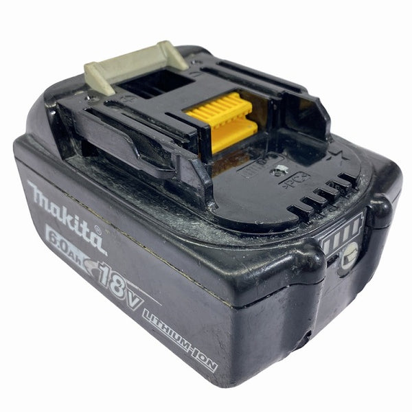 ☆中古品☆makita マキタ 18V 6.0Ah 純正 リチウムイオンバッテリー BL1860B 残量表示付 リチウムイオン電池 蓄電池 - 3