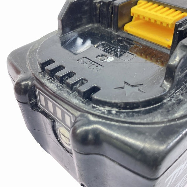 ☆中古品☆makita マキタ 18V 6.0Ah 純正 リチウムイオンバッテリー BL1860B 残量表示付 リチウムイオン電池 蓄電池 - 9