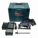 ☆未使用品☆makita マキタ 40Vmax 125mm 充電式防じんマルノコ KS004GRDX バッテリー2個(40Vmax 2.5Ah) 充電器 ケース付 - 4