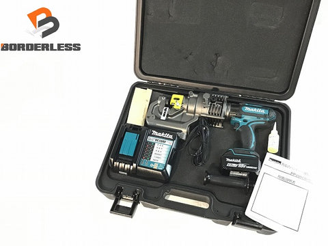 ☆未使用品☆ makita マキタ 18V 充電式パンチャー PP200DRG バッテリー1個(18V 6.0Ah) 充電器 油圧式パンチャー コードレス