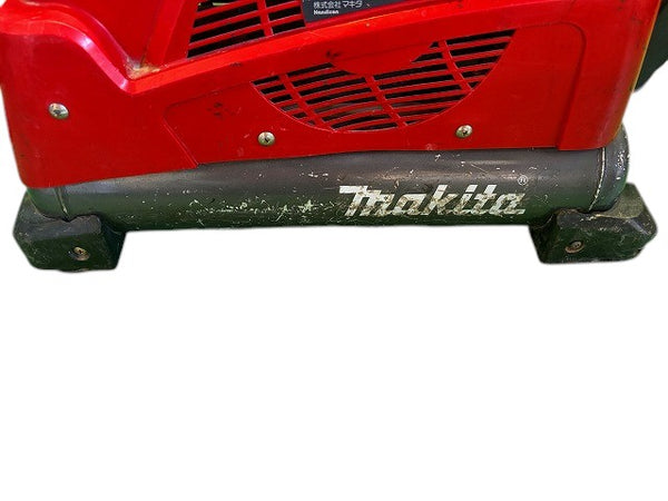 ☆中古品☆makita マキタ 一般圧/常圧/高圧 エアコンプレッサー AC401XL 赤 100V 8L エアーコンプレッサー エア工具 - 8