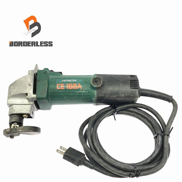 ☆中古品☆HITACHI 日立工機 100V ハンドシャー CE16SA 鋼板1.6mm ステンレス1.2mm シャーリングカット 板金切断 板金加工 金属切断 - 1