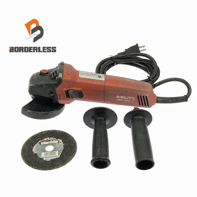 ☆中古品☆HILTI ヒルティ 100V アングルグラインダー AG100-7 ☆中古品☆HILTI ヒルティ 100V アングルグラインダー AG100-7