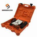 ☆中古品☆JPFトラックファースト ガス式鋲打ち機 TF1800JQ バッテリ2個 充電器 ケース付き 釘打ち機 エア工具 - 1