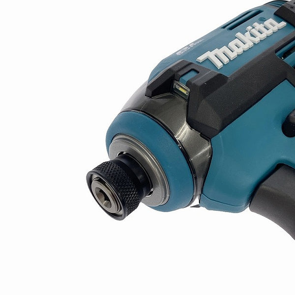 ☆未使用品☆makita マキタ 40Vmax 充電式インパクトドライバー TD003GRAX 青/ブルー バッテリー2個(2.0Ah) 充電器 ケース付 - 8