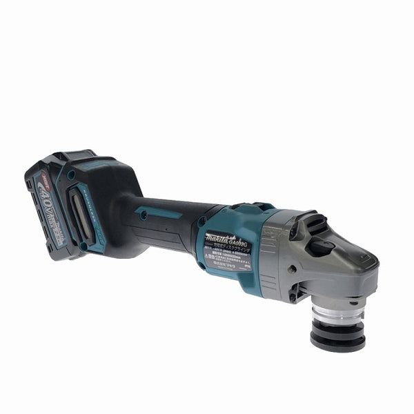 ☆未使用品☆makita マキタ 40Vmax 125mm 充電式ディスクグラインダ GA002GRDX バッテリー2個(40Vmax 2.5Ah) 充電器 ケース付き - 5
