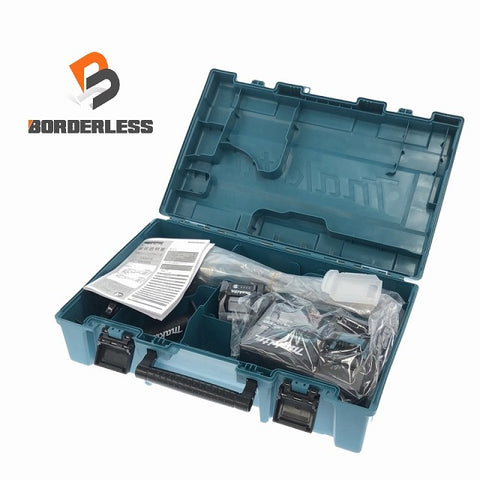 ☆未使用品☆makita マキタ 40Vmax 125mm 充電式ディスクグラインダ GA002GRDX バッテリー2個(40Vmax 2.5Ah) 充電器 ケース付き