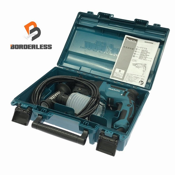 ☆美品☆makita マキタ 100V 26mm ハンマドリル HR2601F 集じんカップ＋ケース付 コード式 ハンマードリル 穴あけ 穿孔 - 1