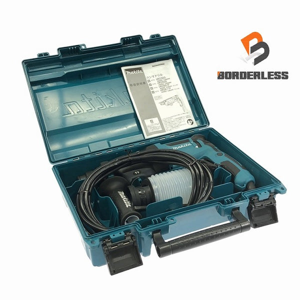 ☆美品☆makita マキタ 100V 26mm ハンマドリル HR2601F 集じんカップ＋ケース付 コード式 ハンマードリル 穴あけ 穿孔 - 2