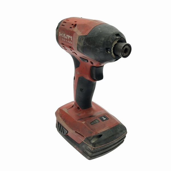 ☆中古品☆HILTI ヒルティ 21.6V 充電式インパクトドライバー SID4-A22 バッテリ1個(2.6Ah) 充電器 ケース付 コードレス - 5