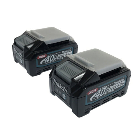 ☆未使用品 2個セット☆ makita マキタ 純正 40Vmax 4.0Ah リチウムイオンバッテリー BL4040 雪マーク 蓄電池 正規品 - 0