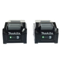 ☆未使用品 2個セット☆ makita マキタ 純正 40Vmax 4.0Ah リチウムイオンバッテリー BL4040 雪マーク 蓄電池 正規品 - 6