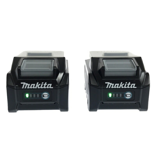 ☆未使用品 2個セット☆ makita マキタ 純正 40Vmax 4.0Ah リチウムイオンバッテリー BL4040 雪マーク 蓄電池 正規品 - 6