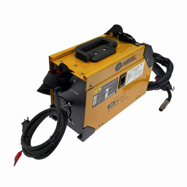☆美品☆HAIGE ハイガー 100V インバーター直流 溶接機 HG-MAG/MMA-100A 付属品付 ノンガス 半自動溶接機 アーク溶接機 - 3