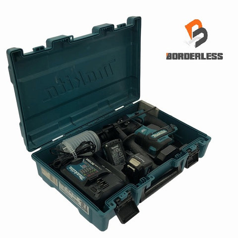 ☆比較的綺麗☆makita マキタ 10.8V 充電式ハンマドリル HR166D バッテリー2個(10.8V 4.0Ah 1.5AH) 充電器 ケース ハンマードリル - 0