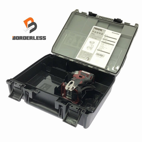 ☆未使用品※コメント必読☆makita マキタ 18V 充電式インパクトドライバ TD173DZAR オーセンティックレッド 本体とケース