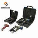 ☆中古品 4点セット☆MAX マックス 常圧 フィニッシュネイラ TA-211B-FB 2個 エアインパクトドライバ AT-ID750P 高圧 HF-ID7P1 - 1
