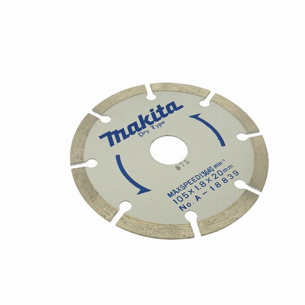 ☆未使用 10枚セット☆ makita マキタ ダイヤモンドホイール 外径105mm A-18839 内径20mm 刃先厚 1.8mm マルチタイプ 乾式用 - 4