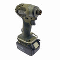 ☆中古品☆ makita マキタ 18V 充電式インパクトドライバ TD173D オリーブ 本体+バッテリー1個(18V 6.0Ah)+ソケット - 4