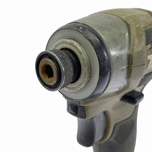 ☆中古品☆ makita マキタ 18V 充電式インパクトドライバ TD173D オリーブ 本体+バッテリー1個(18V 6.0Ah)+ソケット - 7