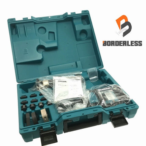 ☆未使用品☆makita マキタ 18V 充電式圧着機 TC300DRG バッテリー1個(6.0Ah) 充電器+ダイス+ケース コードレス 油圧式 圧着工具 - 0