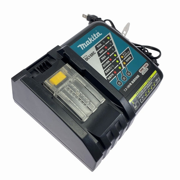 ☆中古美品セット☆makita マキタ 18V 3.0Ah 純正 リチウムイオンバッテリー BL1830B(2個) 充電器2台 リチウムイオン電池 残量表示 - 6
