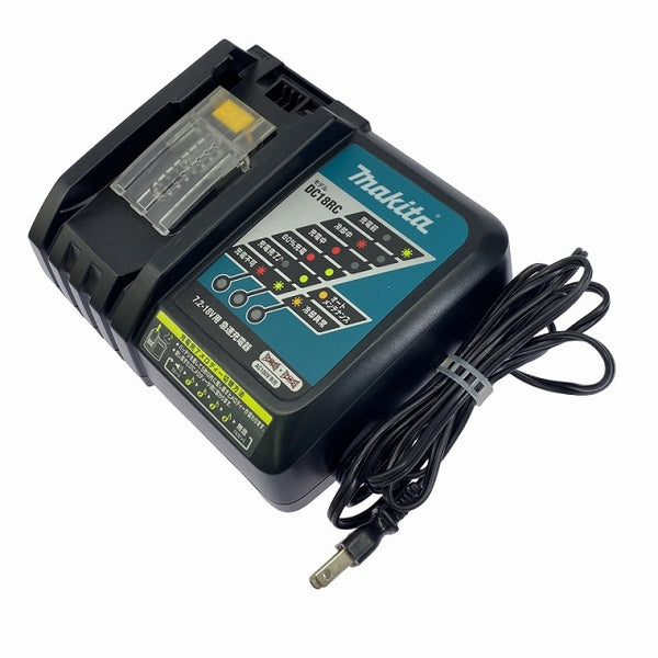 ☆中古美品セット☆makita マキタ 18V 3.0Ah 純正 リチウムイオンバッテリー BL1830B(2個) 充電器2台 リチウムイオン電池 残量表示 - 7