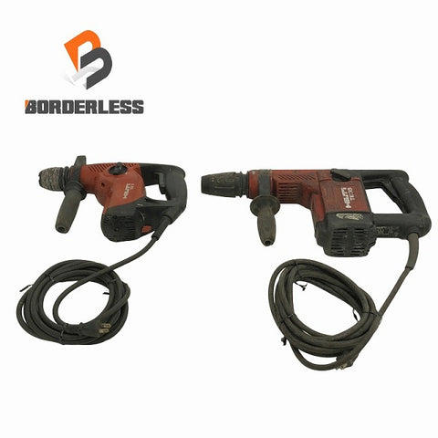 ☆中古品2台セット☆HILTI ヒルティ 100V ハンマードリル TE35 TE7 SDSプラス SDSMAX ハツリ ハンマドリル