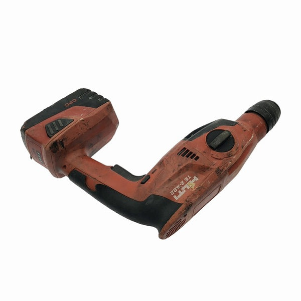 ☆中古品☆HILTI ヒルティ 22V 充電式ロータリーハンマードリル TE2-A22 バッテリ2個(22V 5.2Ah) 充電器 ケース付 SDSプラス - 6