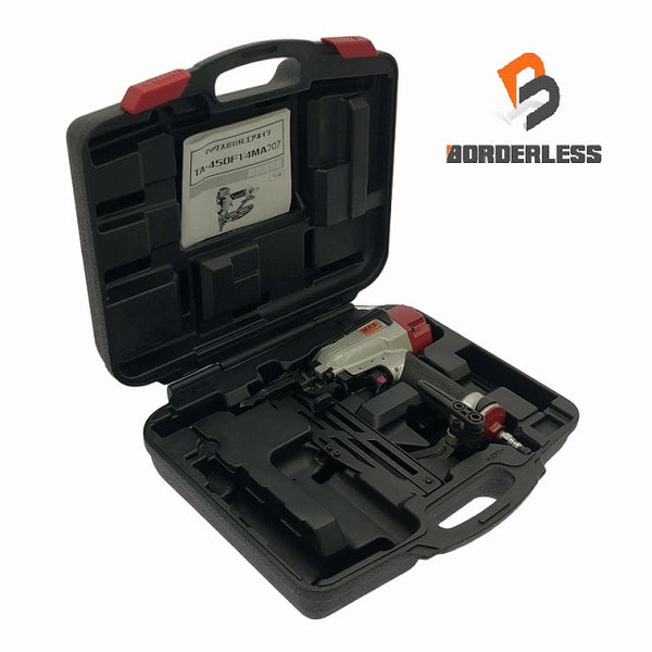 ☆美品☆MAX マックス 常圧/一般圧 フロア用ネイラ TA450F1/4MA フロア ケース付 フロアタッカー エアタッカー エアータッカー - 2