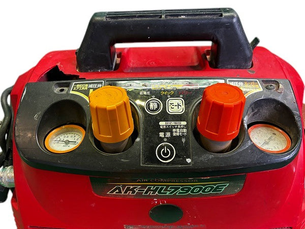 ☆中古品☆MAX マックス 常圧/高圧エアコンプレッサ AK-HL7900E エアーコンプレッサー エアーツール - 6